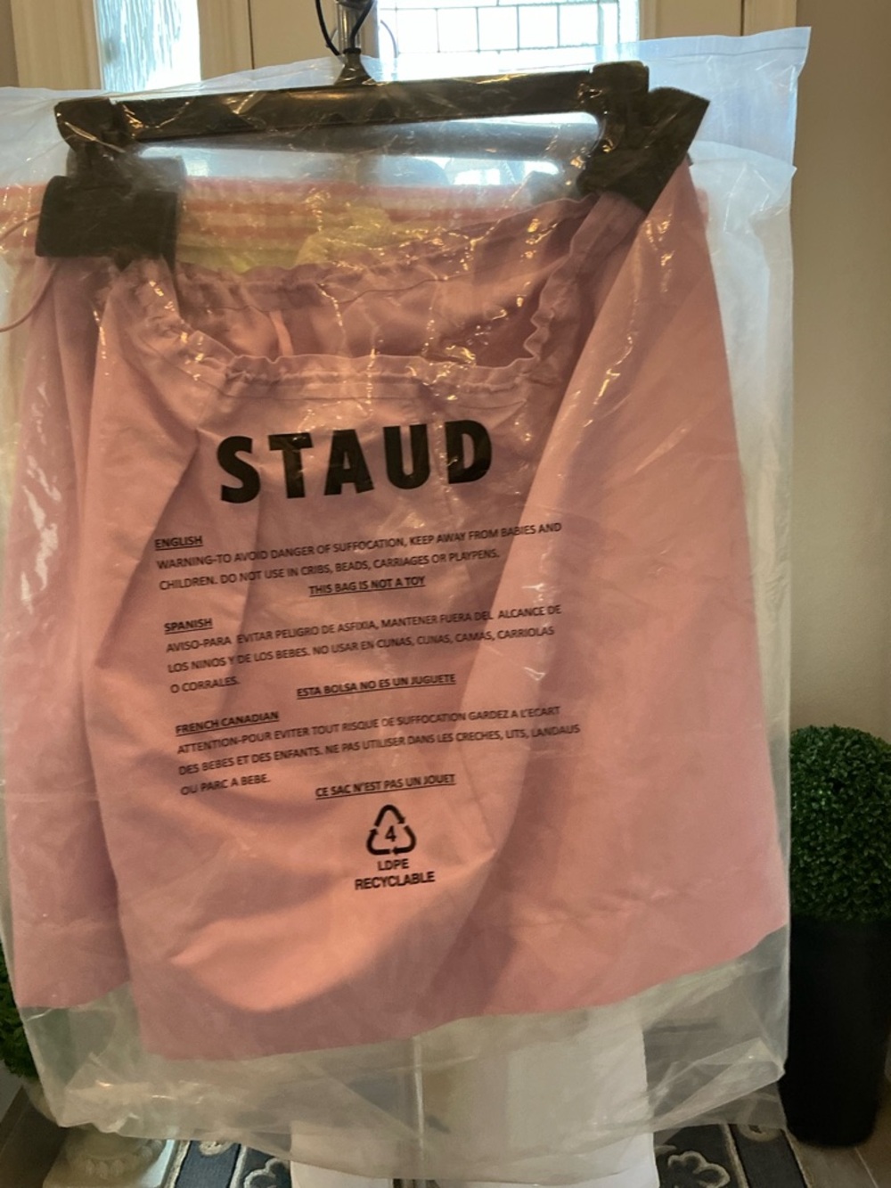 STAUD Pink SHORTS . Read BELOW. LAVENDER